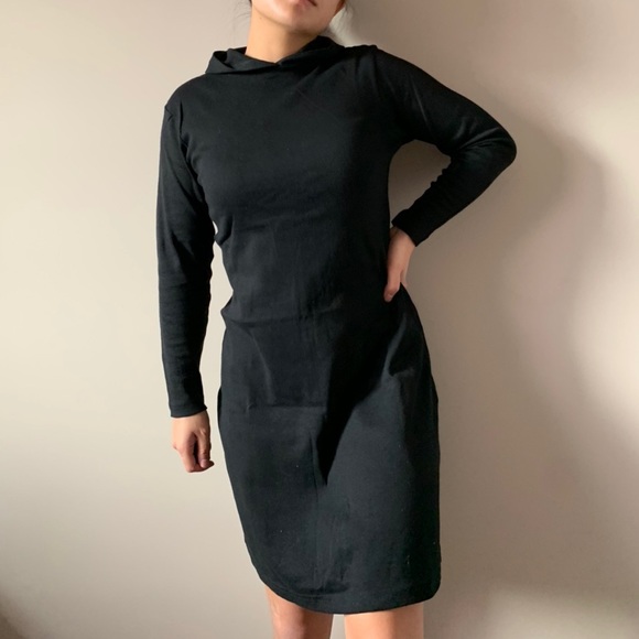 VINTAGE hooded long sleeve dress🌟 - Picture 2 of 3